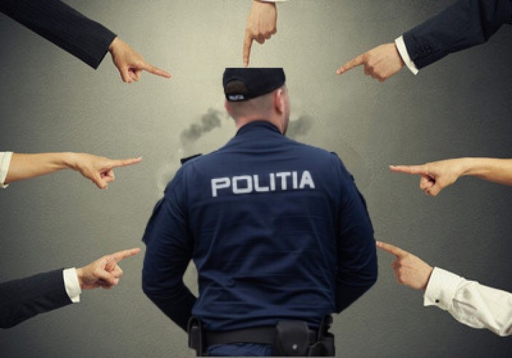 Vinovații de serviciu: polițiștii români!