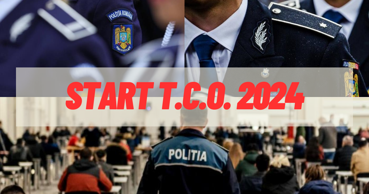 Start T.C.O. 2024 - Poliția Română