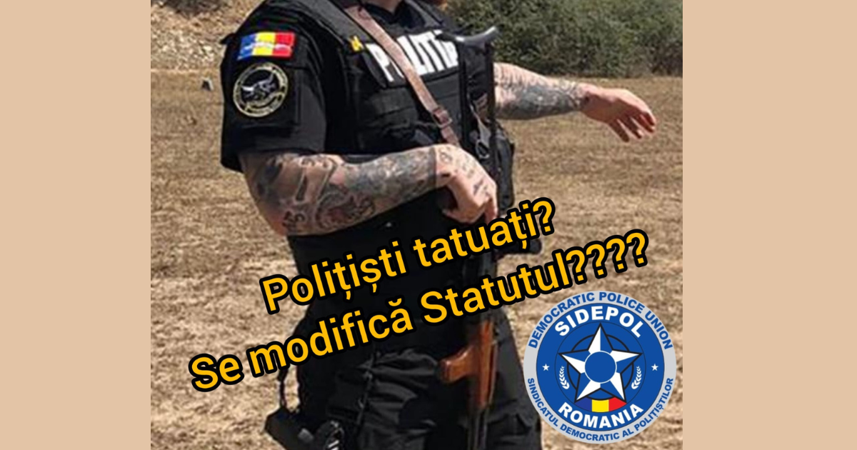 Modificările la Statutul polițistului în linie dreaptă - Update: au fost aprobate!