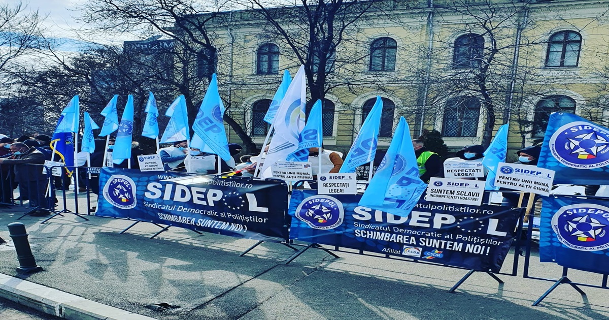 NOI PROTESTE ALE POLIȚIȘTILOR !