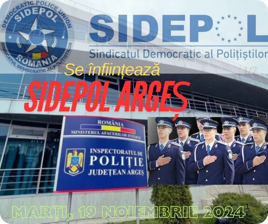 Se înființează o nouă filială-SIDEPOL ARGEȘ!