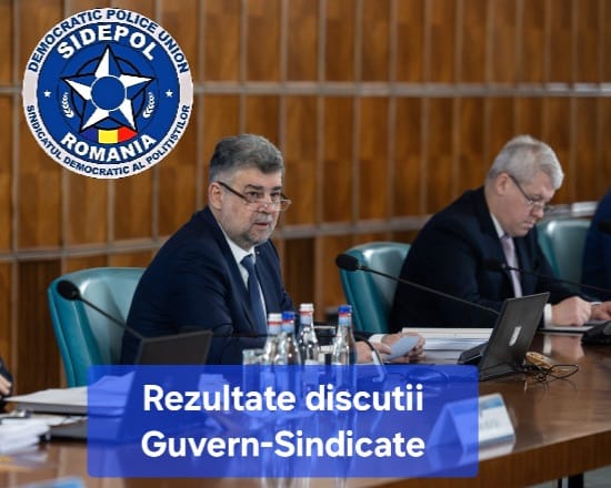 Negocieri la Guvern în contextul protestelor poliție-penitenciare