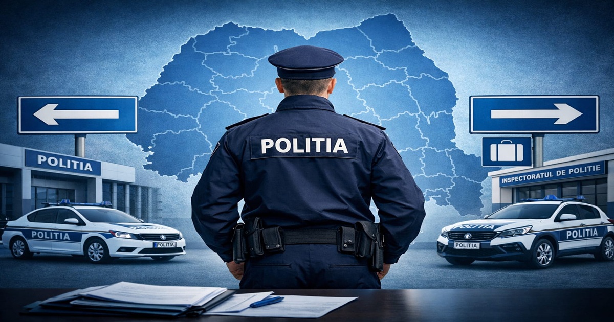 Polițiștii se pot muta înainte de absolvirea promoției din școlile de poliție
