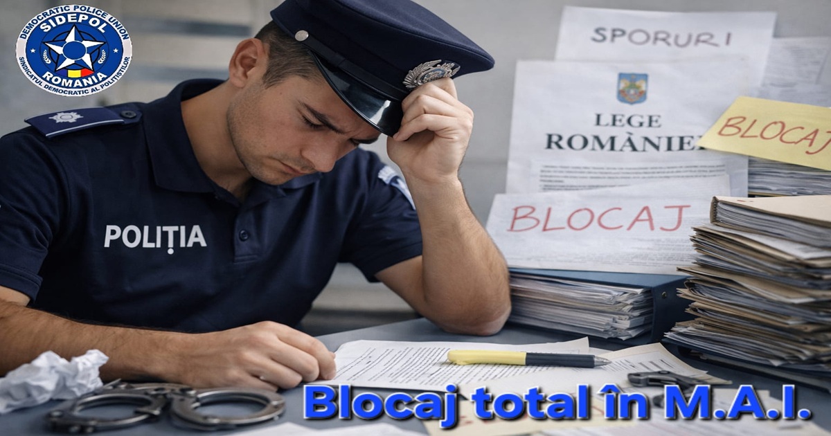 BLOCAJ TOTAL ÎN M.A.I.